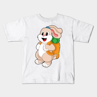 Rabbit Carrot Backpack Kids T-Shirt